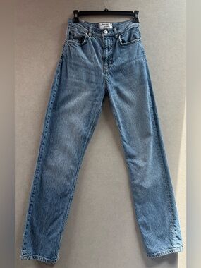 Reformation Liza Ultra High Rise Straight Jeans